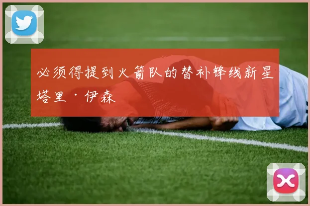 必须得提到火箭队的替补锋线新星塔里·伊森